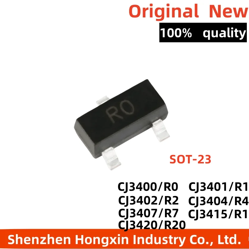 

10 pieces NEW CJ3400 3401 3402 3404 3406 3407 3415 transistor SOT-23 MOS transistor field-effect transistor