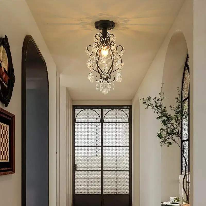 

Furniture Entrance balcony, aisle, corridor, stairs, ceiling light at the entrance