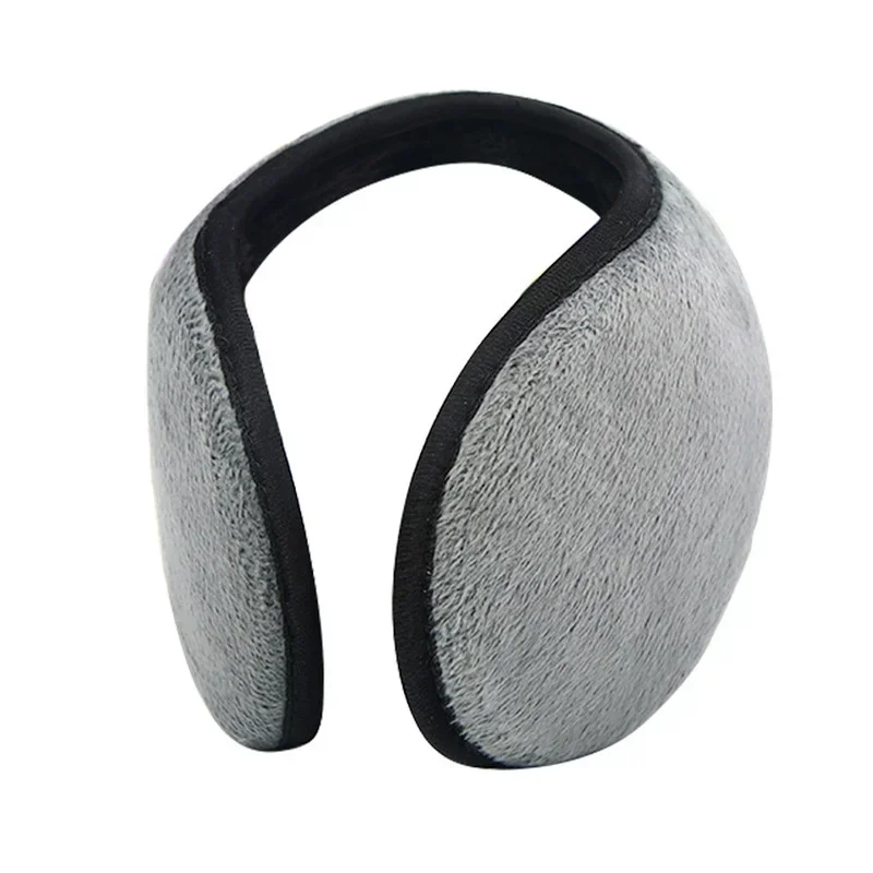 Cache-oreilles doux en peluche pour hommes, couvre-oreilles, protecteur, masque, épais, chaud, plus chaud, accessoires de déclin, adultes, hiver