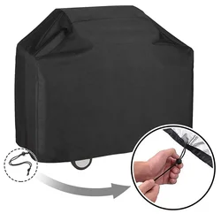 Oxford Cloth Outdoor BBQ Grill Cover Waterproof Oven Cover  Garden Protective Cover UV Resistant Heavy Duty Carbon BBQ Cover