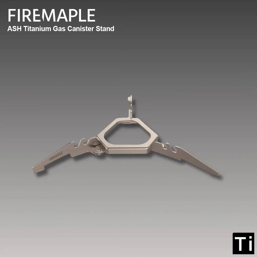 

Fire Maple ASH Titanium Gas Canister Stand Folding Fuel Stabilizer Camping Gas Cylinder Tripod Holder Support Bracket 23g