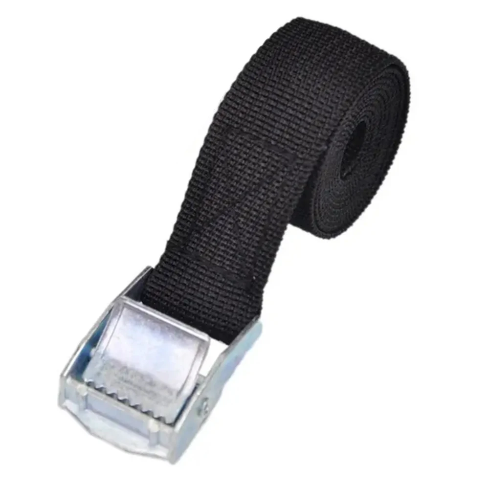 

​2.5*50cm Car Luggage Bag Cargo Lashing Strap Car Tension Rope Tie Down Strap Strong Ratchet Belt For Heavy-duty Luggage Belt