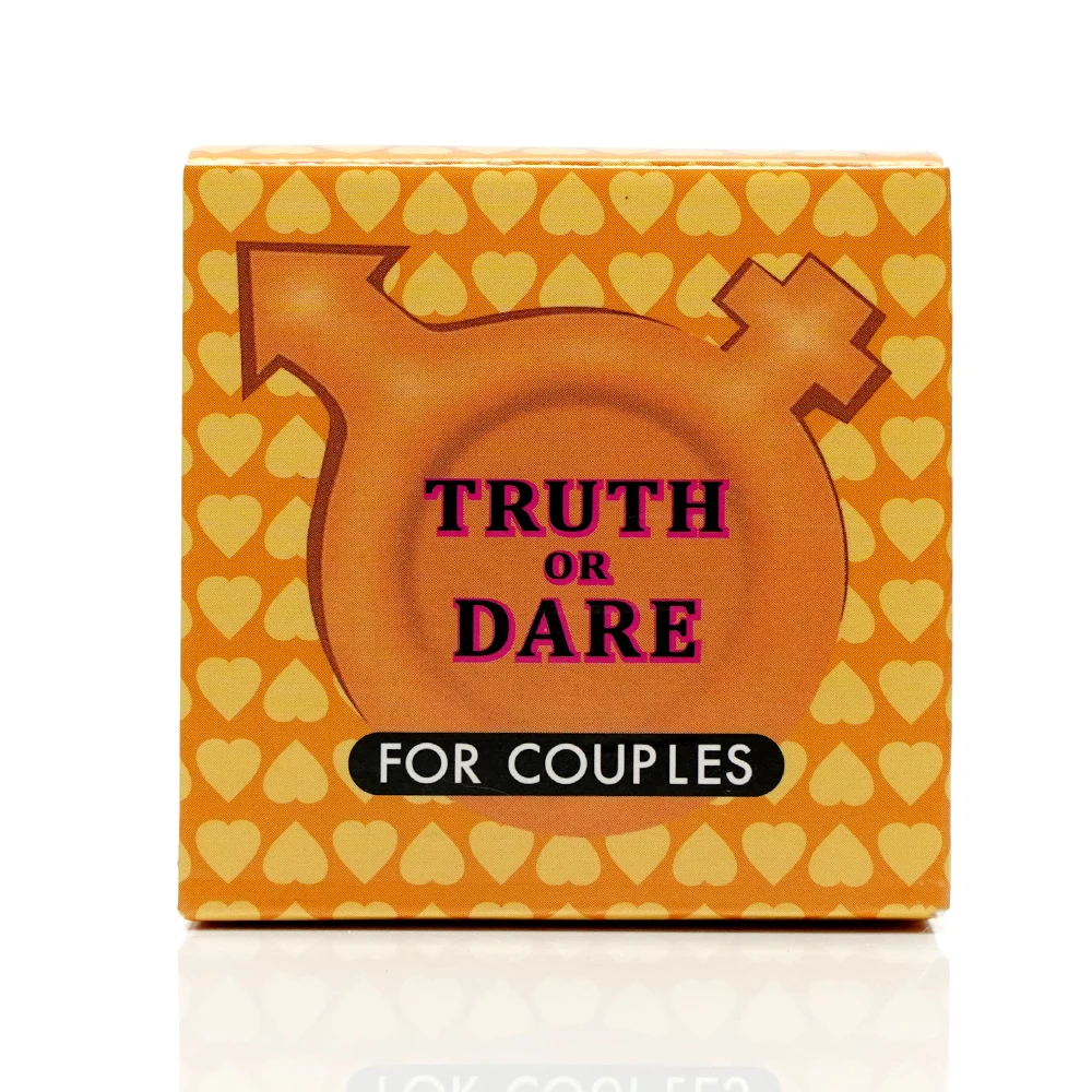 Truth Or Dare for Couples Lovers Board Game Drunk Couples Drinking Game Card Christmas Halloween Thanksgiving Gift