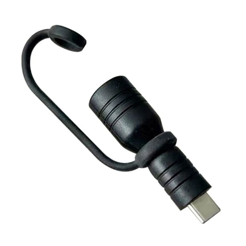 DC 8020 8.0mm x 2.0mm Female To USB Type C Male Connector Adapter For Solar Panel RV Portable Power Station Solar Generator