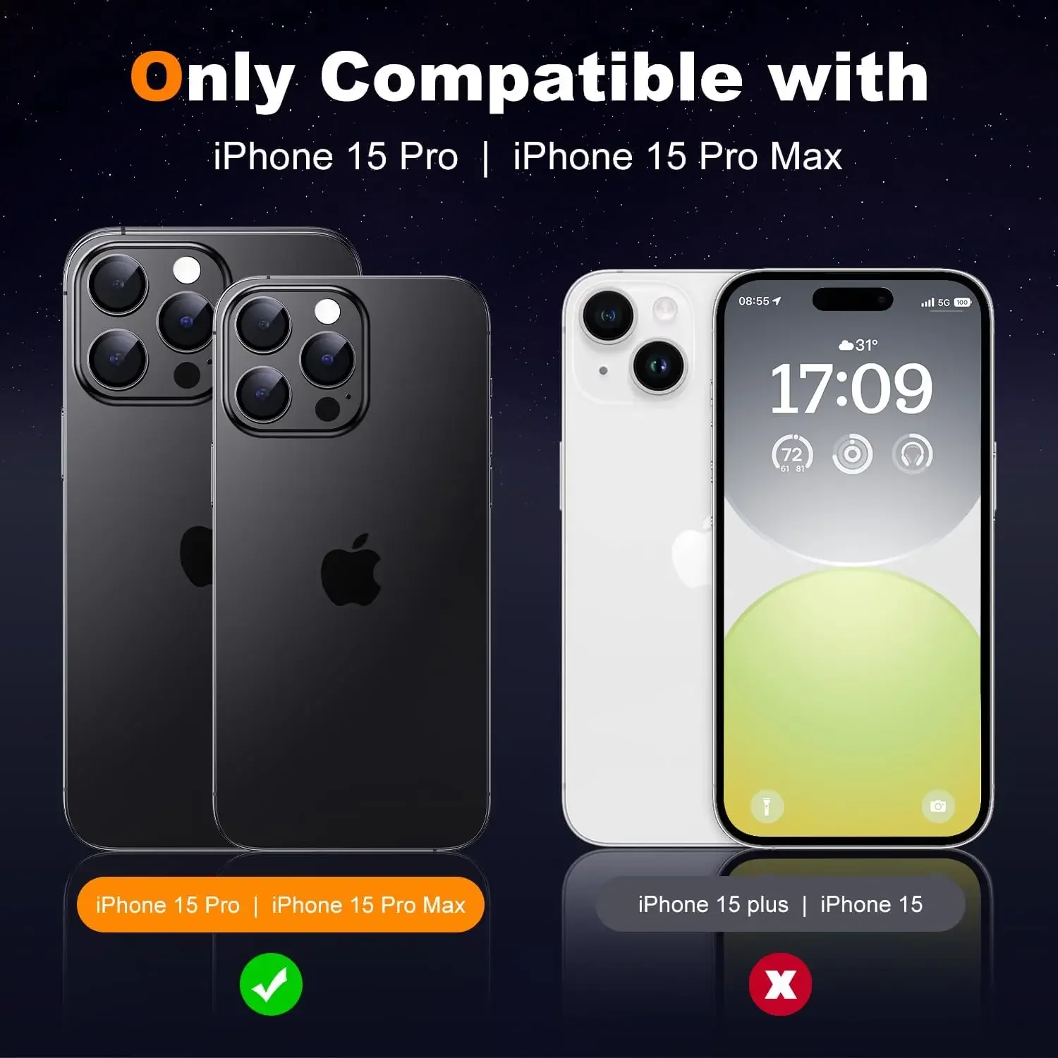 2-3Pcs Original Camera Lens Protector Cover For IPhone15 ProMax 14 13 14Pro 15Pro Titanium Tempered Glass Protection Accessories