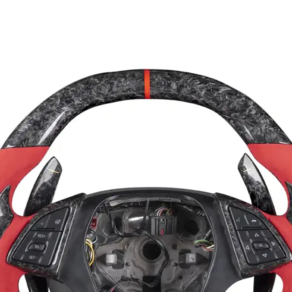 2021 Hot Sale Forget Carbon Fiber Sport Steering Wheel For Chevrolet Camaro