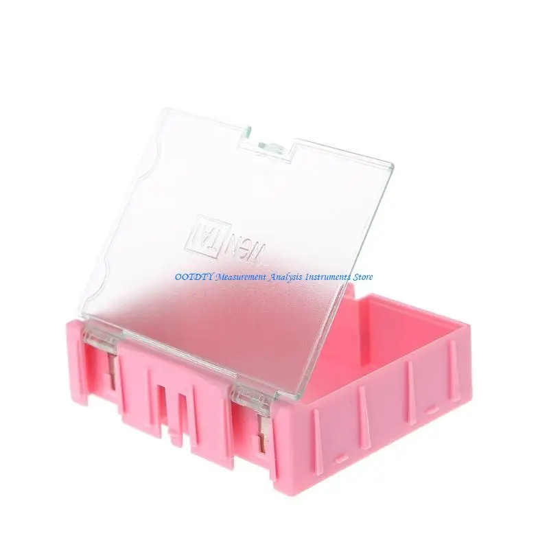 367D Mini SMT Electronic Box IC Electronic Components Storage Cases 75x63x21mm