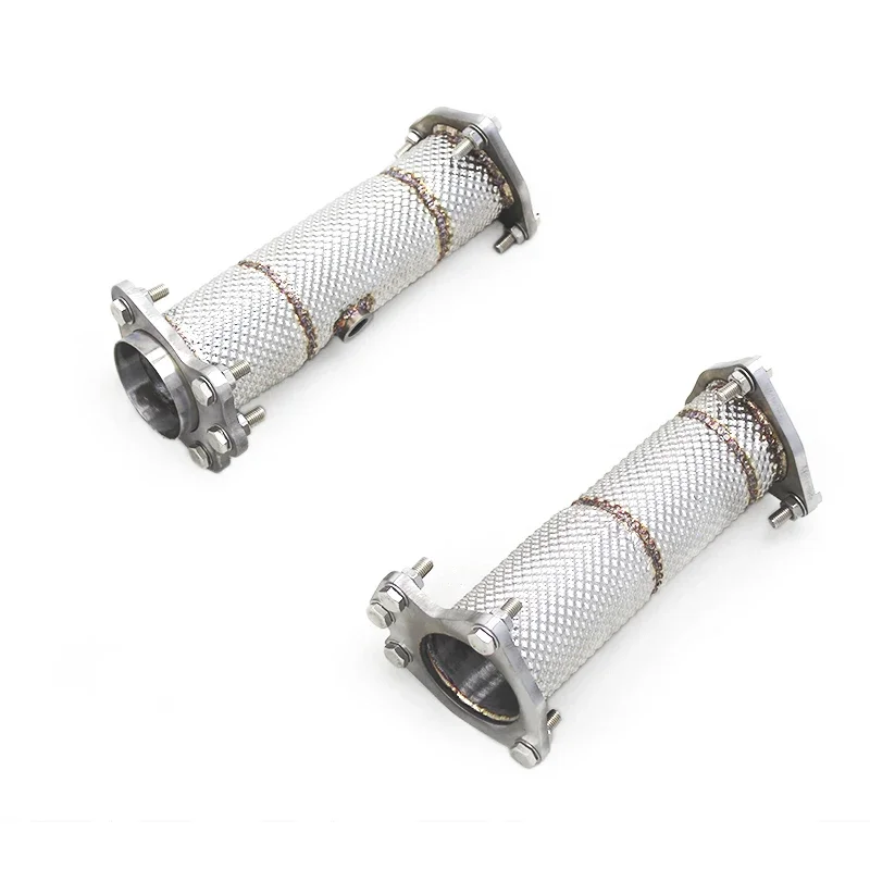 

OEM прямая выхлопная труба из нержавеющей стали с теплозащитным экраном для гоночной выхлопной трубы C8 2019-2023