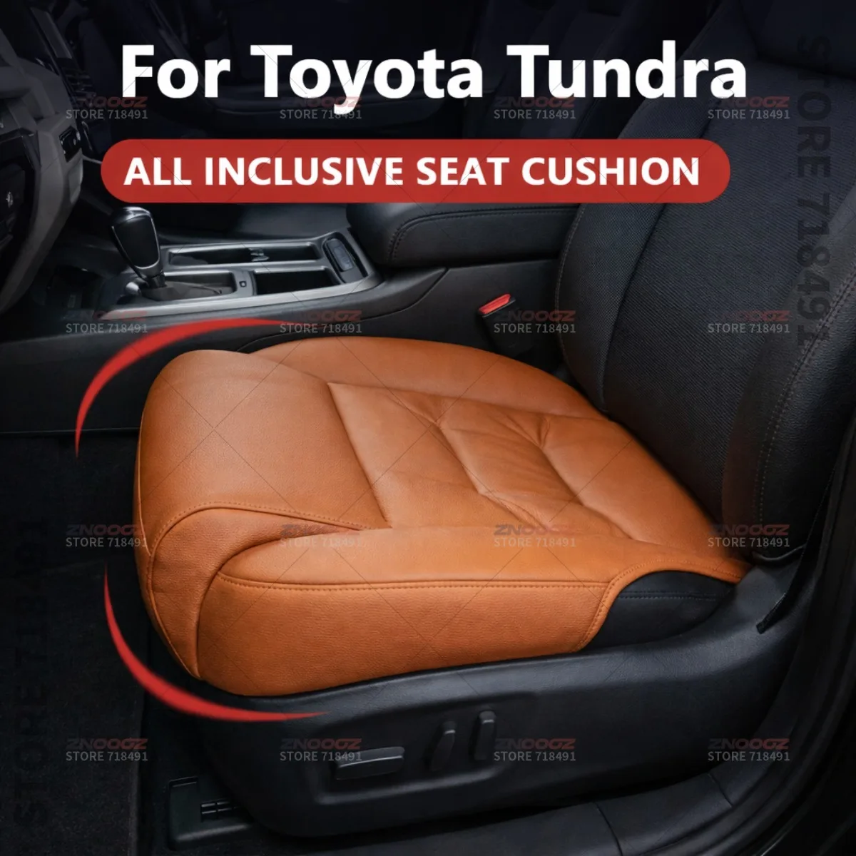 

Подушка-удлинитель для сиденья Toyota Tundra с эффектом памяти, накладка на сиденье, аксессуары для интерьера автомобиля