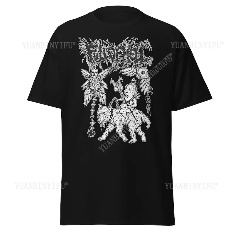 

Футболка Full of Hell Grindcore Band Extreme Metal Merch, хлопок, винтажные уличные футболки с круглым вырезом и короткими рукавами