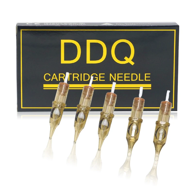 

DDQ 10pcs RL Senmei.pen Tattoo Sterilized Disposable Cartridge Needles Permanent Makeup Machine Rotary Pen Tattoo Supplies