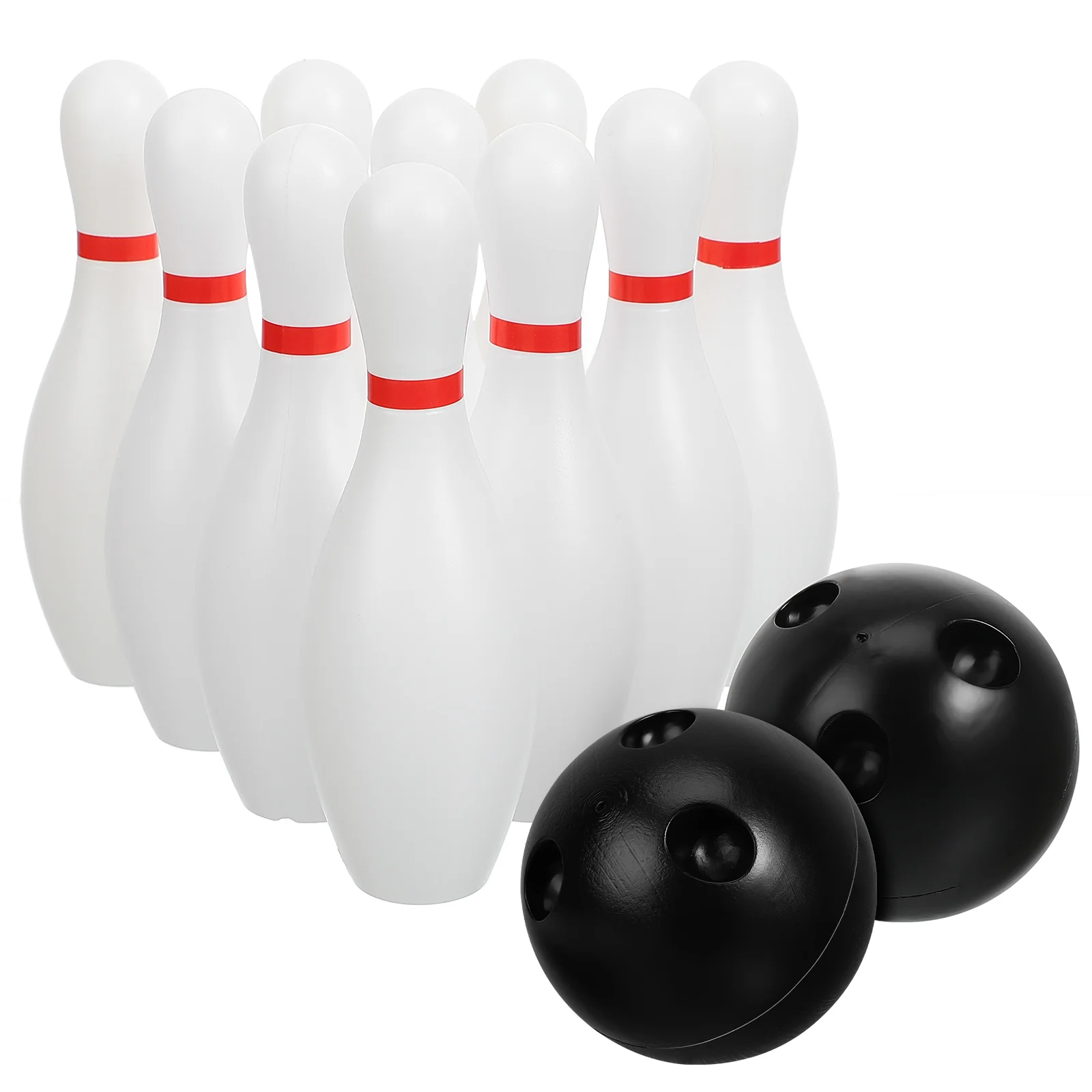 Bowling Set Game At Home Motor Skills Sports Mini Pins Activity Ball