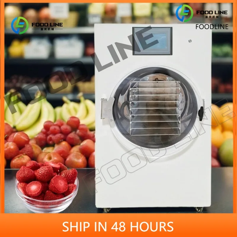 Customized Professional Grade Home Freeze Dryer for Fruits Vegetables with Automatic Cycle and Alarm System