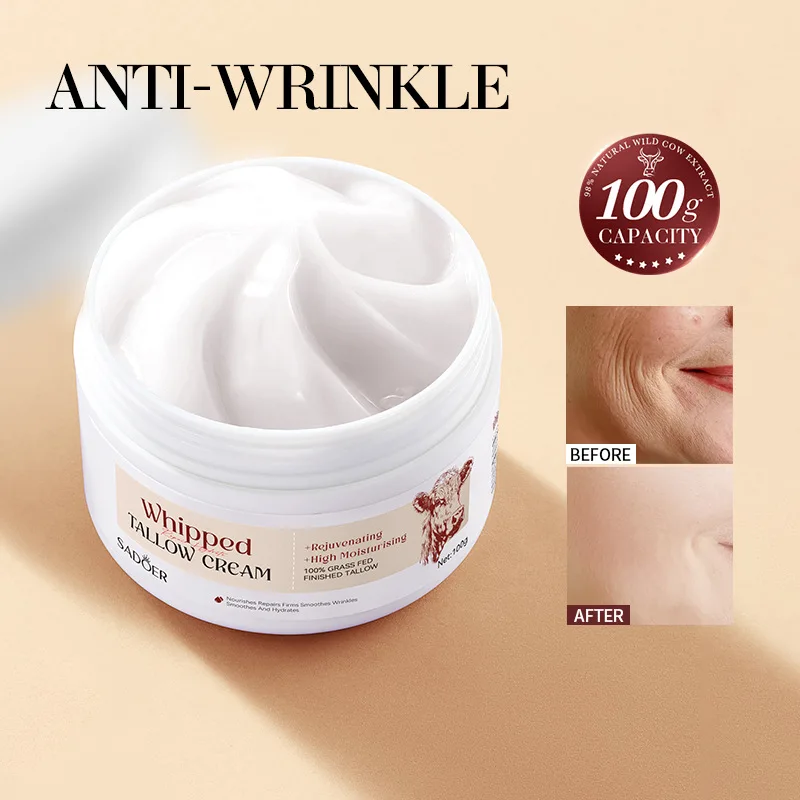 Recommended Tallow Moisturizing Repair Cream Moisturizing and Brightening Skin Cream