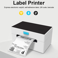 Shipping Label/Express/Thermal Barcode Printer Width:40-110mm/4x6 inches Electronic Surface Single Bluetooth Wifi Usb