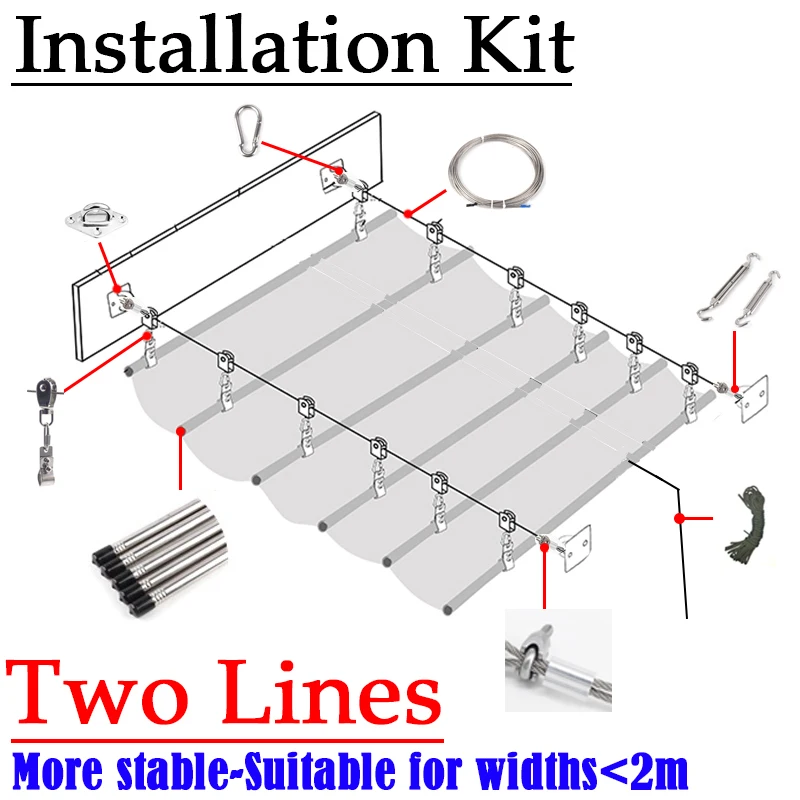 Toldo ao ar livre telescópico Bege Wave Sunshade Net Terraço Pérgola Sun Canopy Piscina Retrátil Shading Sail