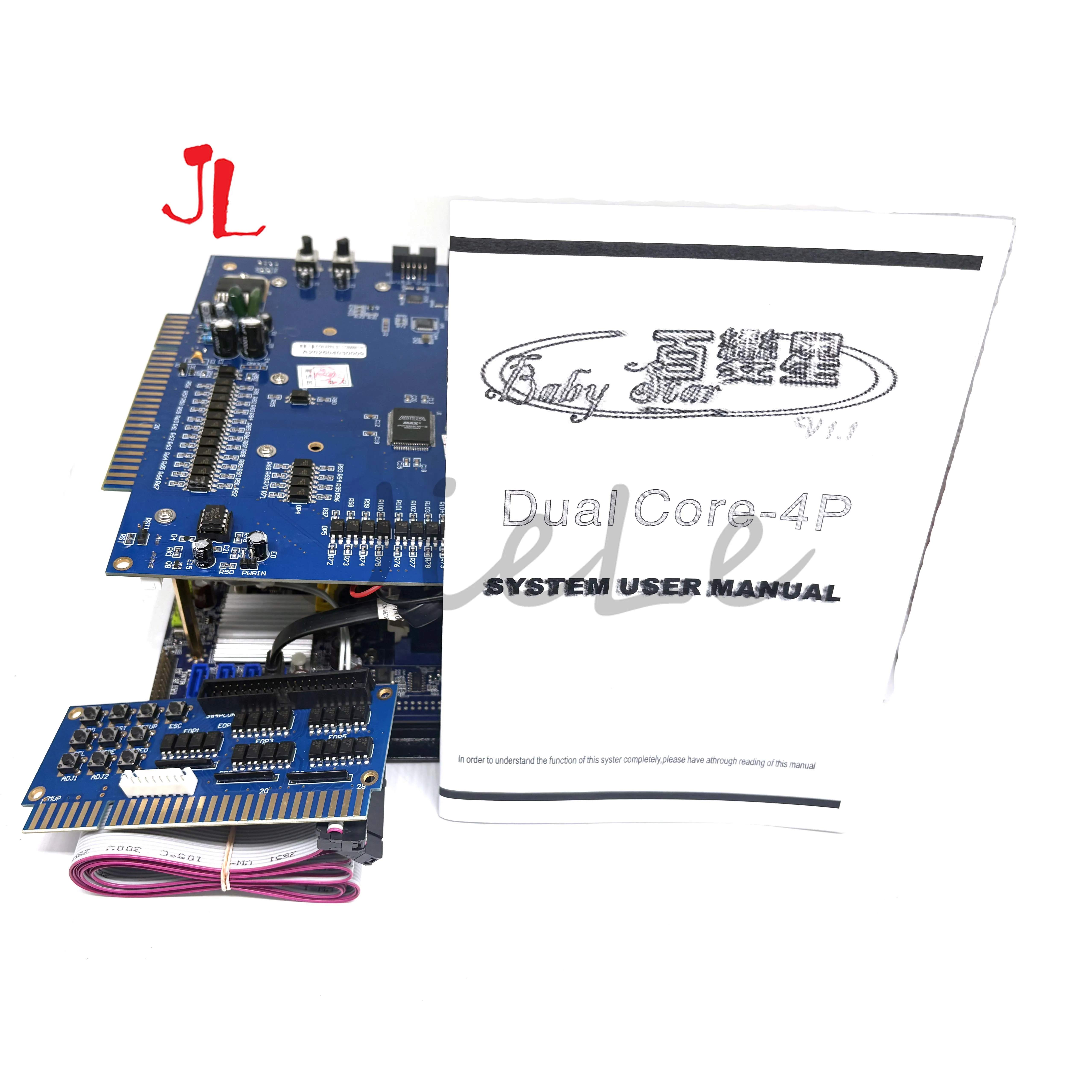 Multi Game Board for Arcade 4 Players, Newest Game King, Upgarde to 3016 in 1, Classical Games, SSD, HDD, PCB for 4 Players