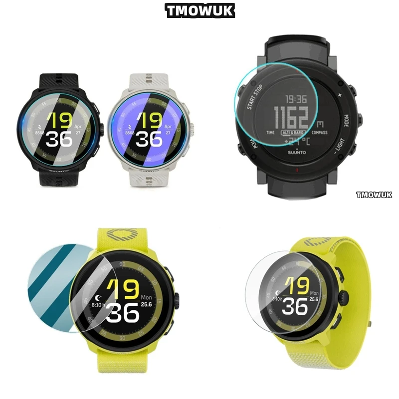 

For SUUNTO RUN 9H Hardness Anti - Scratch Tempered Glass Screen Protector HD Clear Film Accessories