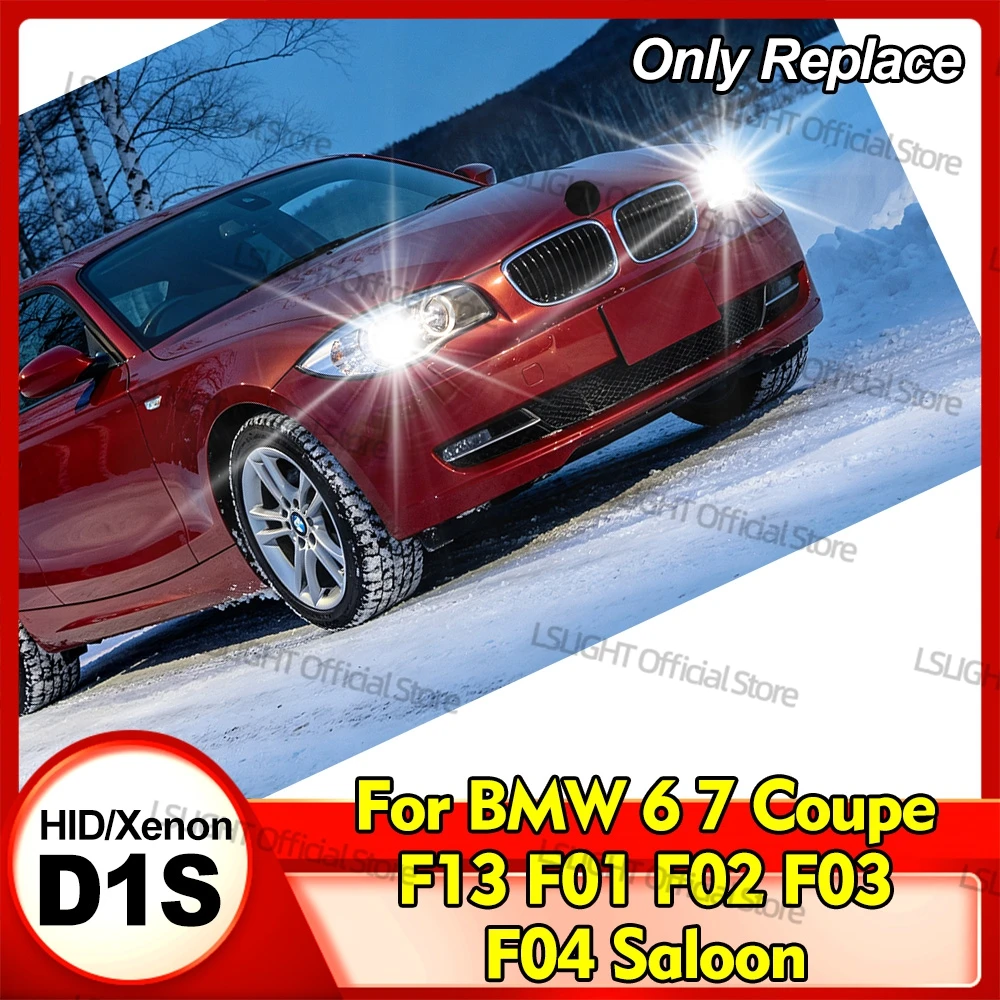 2x 10000K 8000K 6000K HID Xenon Headlight D1S D1 For BMW 6 Coupe F13 2011-2026 For BMW 7 Series F01 F02 F03 F04 Saloon 2008-2015