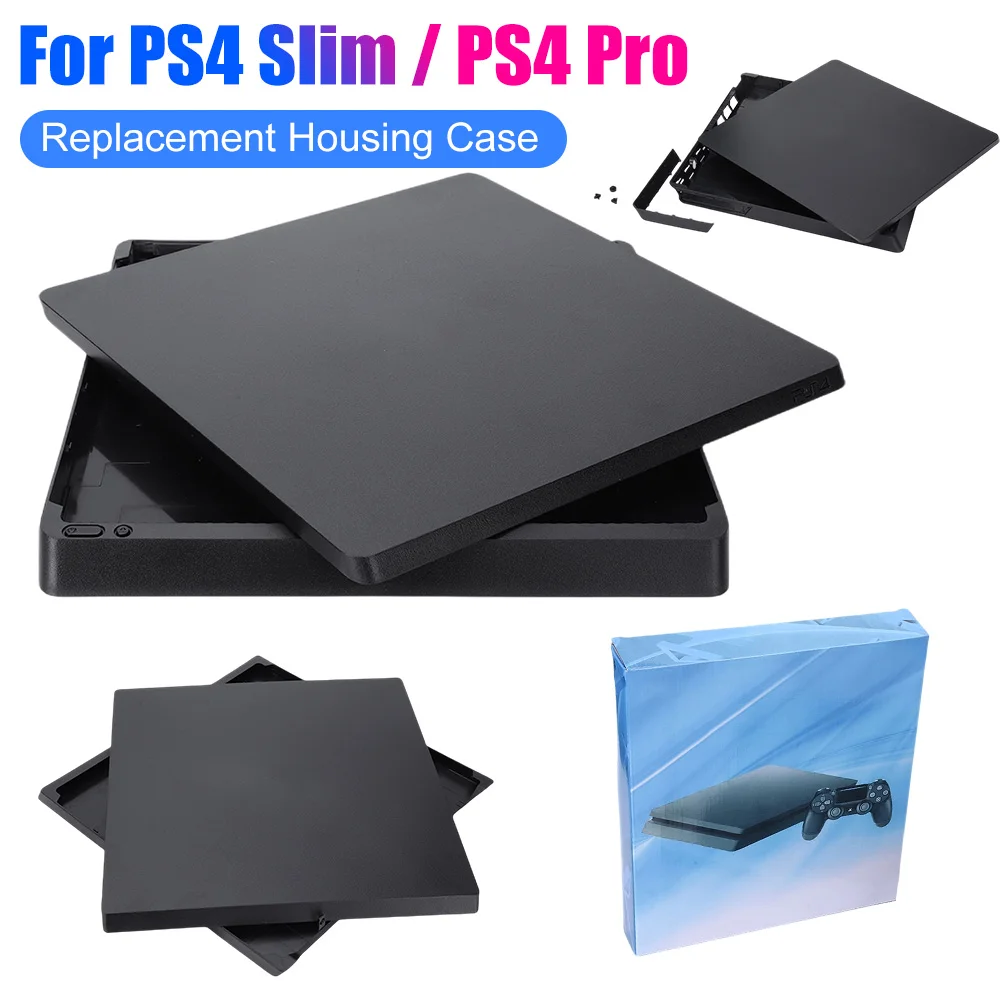 

Запасной корпус для игровой консоли PS4 Slim/PS4 Pro, защитный чехол, пластиковая лицевая панель, игровые аксессуары