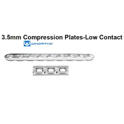 3.5mm LC-dcp compression bone plate veterinary orthopedic instruments  pet animal surgical  winortho