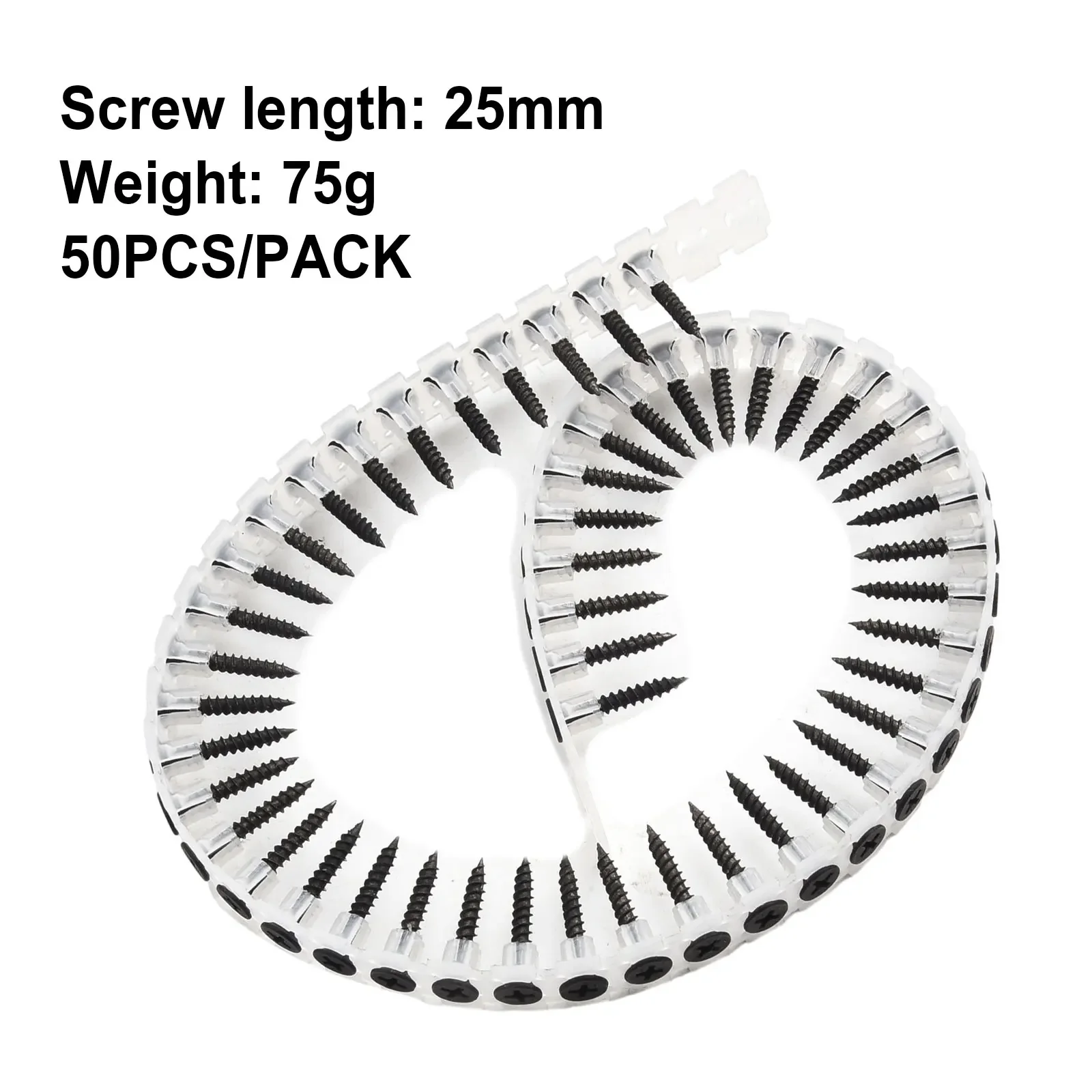 Practical Durable Chain Nail Set Electric Screw Driver (Approx. ) 145mm (Approx. ) 235mm 1Set Plastic Home Parts