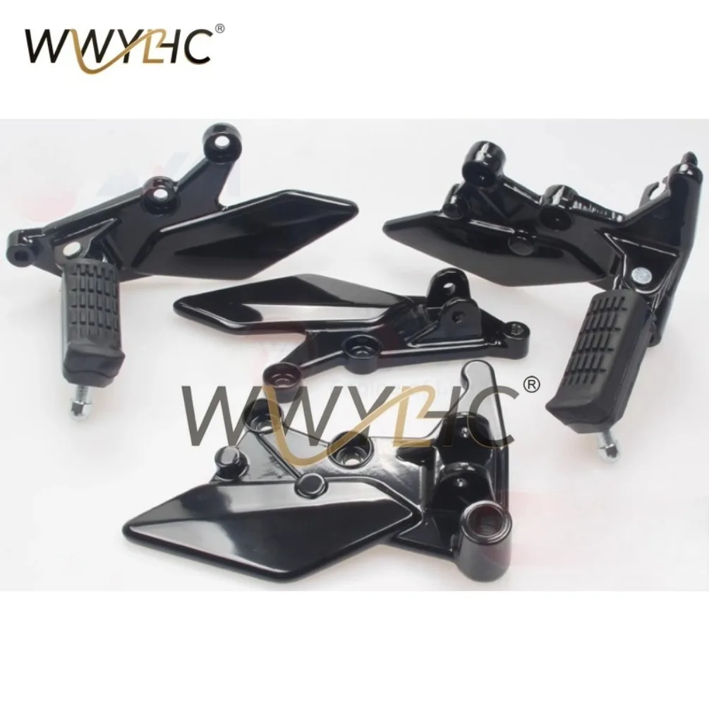 NH T200 Motorcycle Left Right Pedal bracket Footrest Foot Pegs For  NH T200 XS175T