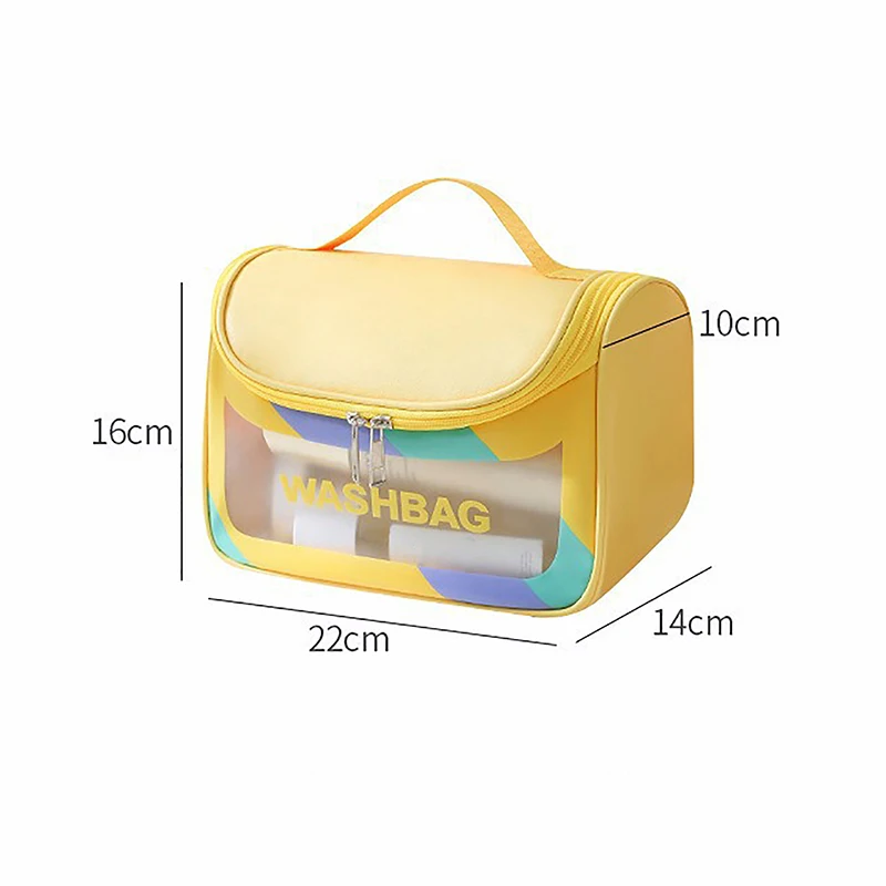 Водонепроницаемая косметичка, портативная косметичка, вместительная прозрачная сумка для мытья, дорожная сумка для хранения