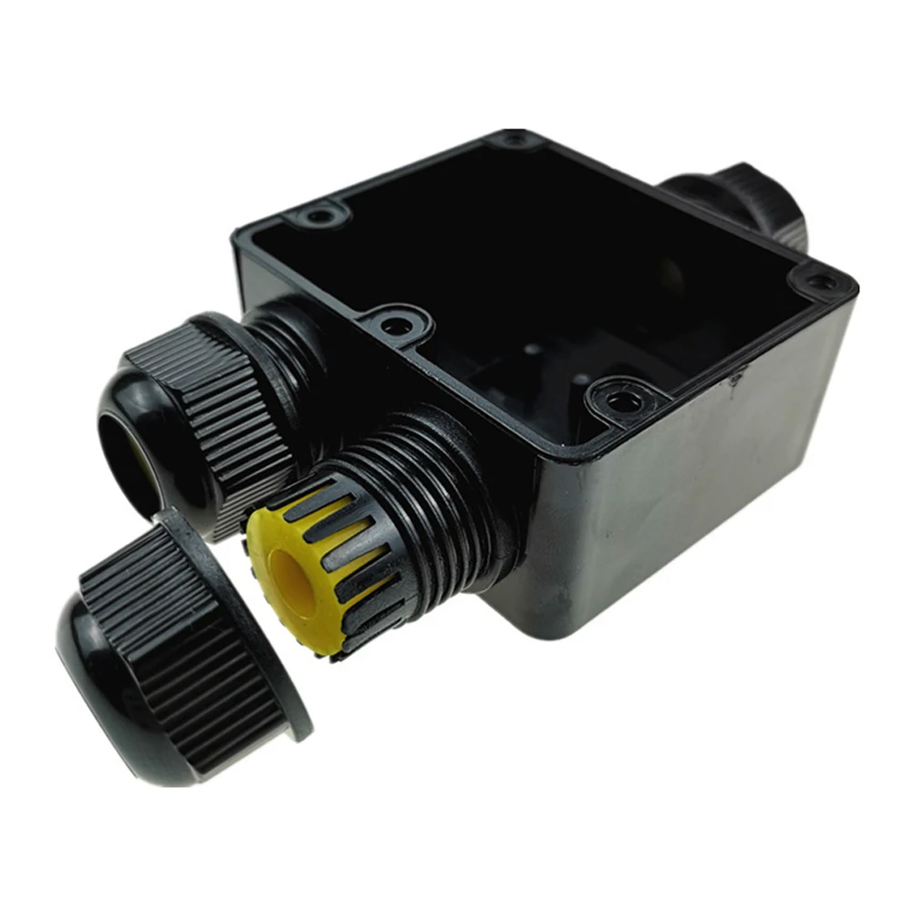 3-Way Waterproof Junction Box Waterproof IP68 Cable Connector Earth Outdoor Connection Box For Wiring Accessories