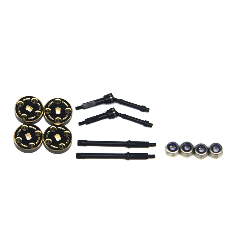 

1144 закалка стали + 4 мм CVD с латунью + вес 4 мм: 27,5 г для деталей AXIAL SCX30