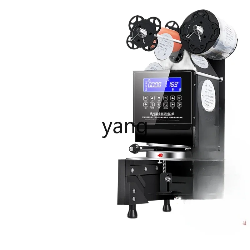 

Yjq Sealing Machine Milk Tea Shop Equipment Automatic Commercial Beverage Paper Cup Plastic Cup Sealing Machine