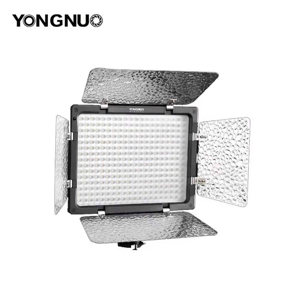 Luz LED para Fotografía y Video YONGNUO YN-300III 3200-5500K CRI95, Lámpara de Video para Cámara con Adaptador, Compatible con Control Remoto y Control por Aplicación