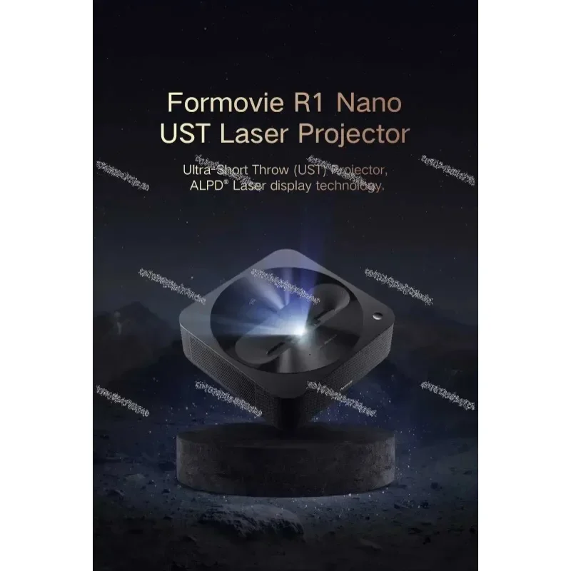 Peak Mi R1 Nano Ultra Short Focus L aser Проектор для домашней настенной проекции Ultra Close (новый и 95 новых)