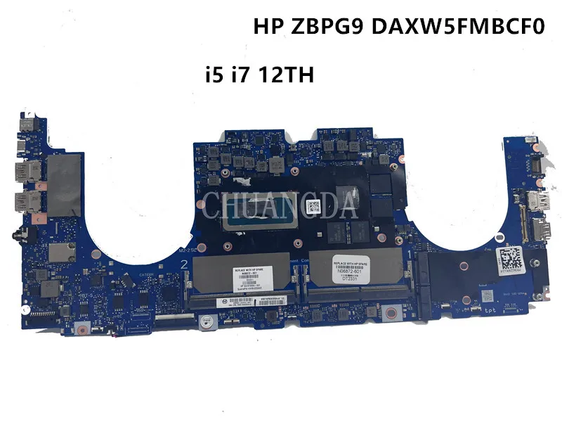 

For HP ZBP G9 840 G9 Laptop Motherboard N06869-601 i5-12600H i7-12800H SPS-MB DSC A1000 4GB WIN DAXW5FMBCF0