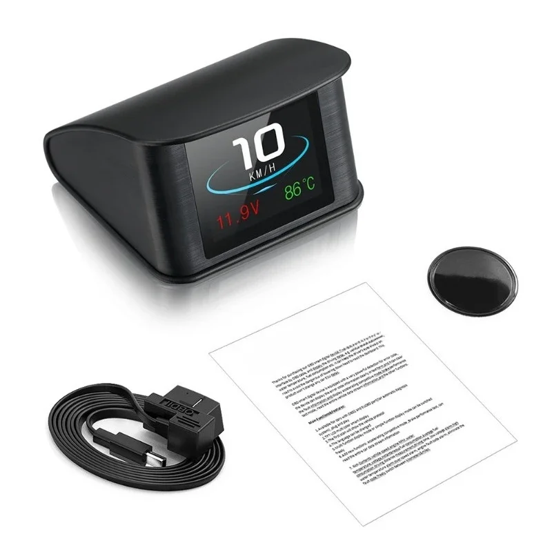 Car OBD Smart Digital Meter, Colorful Display, Auxiliary Head-up Meter