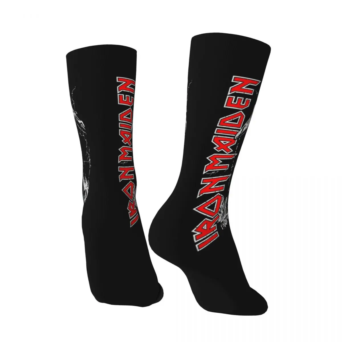 Iron Maidens Socks Winter Stockings Casual Couple Soft Breathable Socks Custom Running Sports Anti Skid Socks