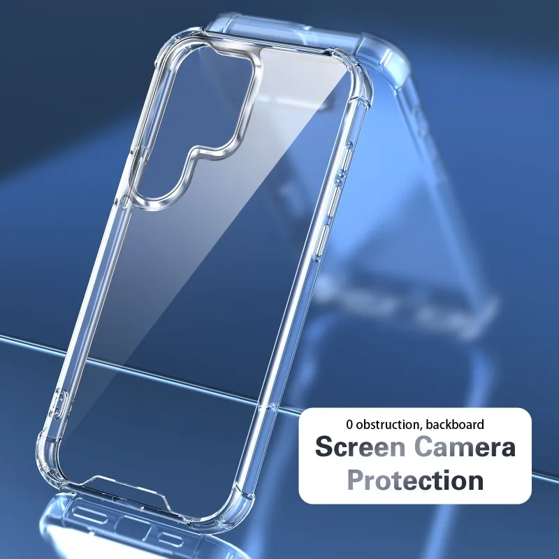 Hartschalenhülle für Samsung Galaxy A56 A55 A57 A37 A36 A35 A26 A17 A07 A06 A16 A15 5G Handyhülle Acryl Transparente Rückseite – Detail 4