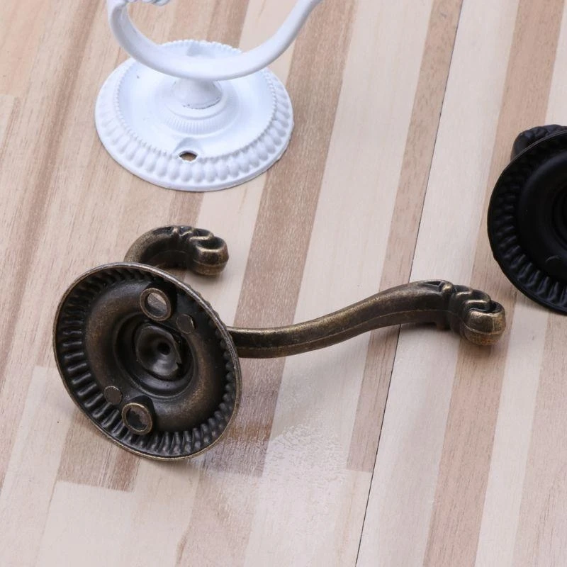 

Antique Hanger Heavy Duty Robe Holder Up&Down Double-hook Rustic Farmhouse Decor