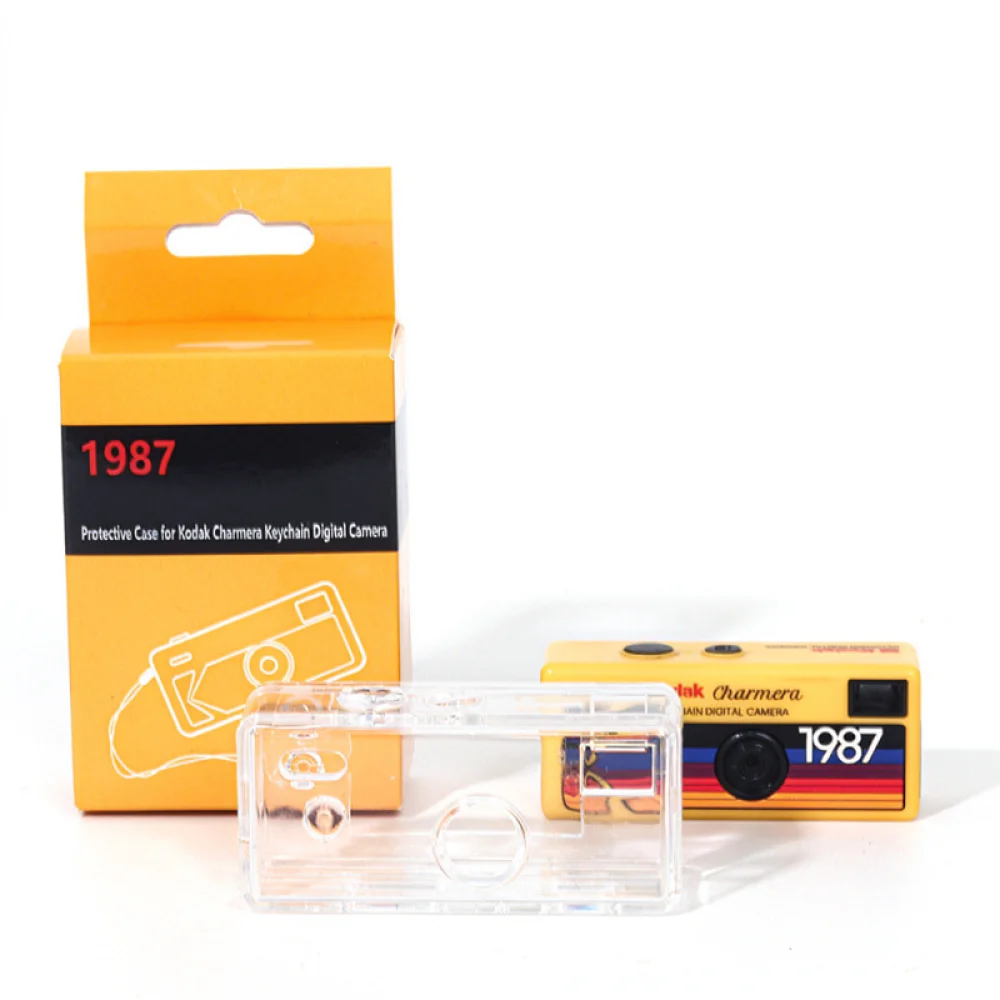 Crystal Clear Protective Case For Kodak 1987 Mini CCD Camera Anti Scratch Housing Portable Skin Guard