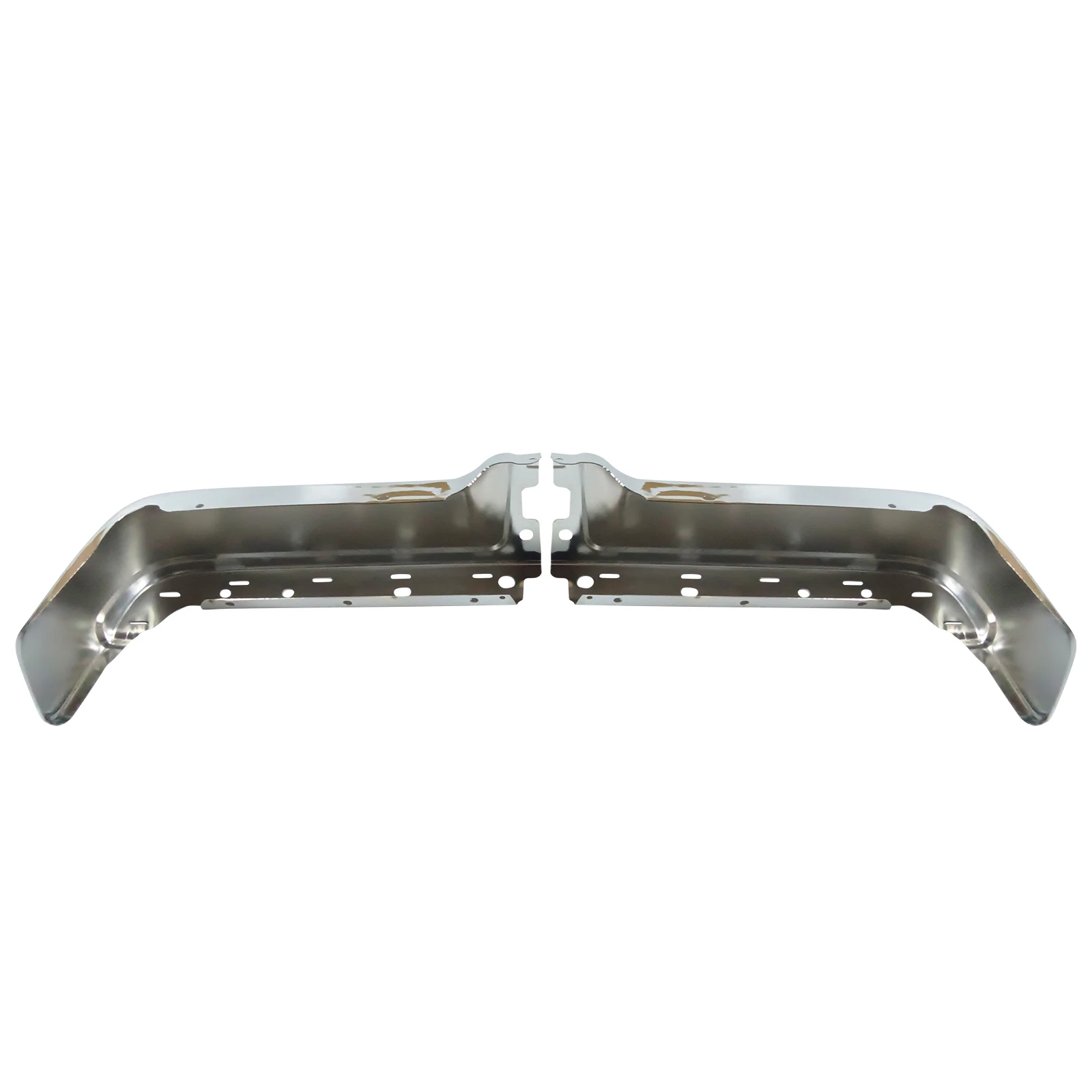 أغطية نهاية المصد الخلفي لـ 09-14 Ford F150، ثقب مستشعر W/O وفتحة تهوية، زوج واحد