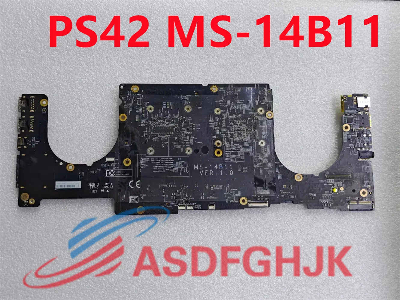 MS-14B11 Motherboard For MSI Modern 14 B11MOU PS42 MS-14B1 Laptop motherboard I5-8250U I7-8550U CPU N17S-G1-A1 GPU 100% work