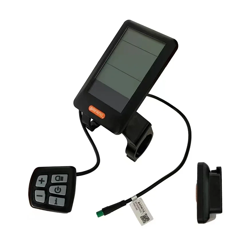 BAFANG-UART LCD Electric Bike Display, MID Motor, M500, M510, M600, M560, M820, M200, M420, 36-48V, 52V, 8FUN