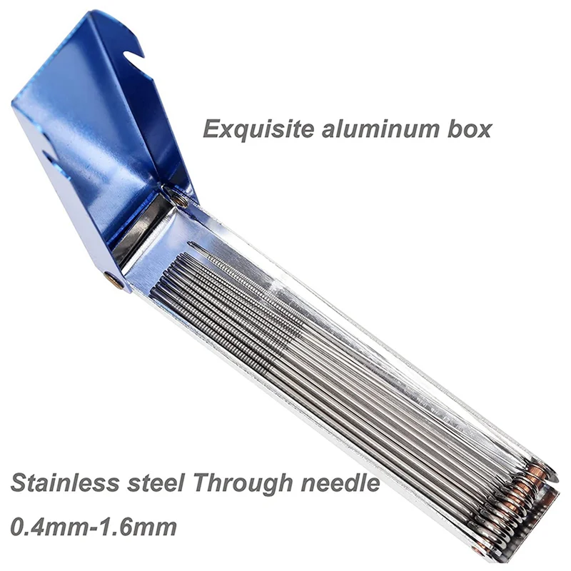 

Flash Trend 3X Welding Tip Cleaner, Carb Carburetor Cleaner And Torch Nozzle Tip Cleaner Set (12 Wire Set Plus A Flat File)