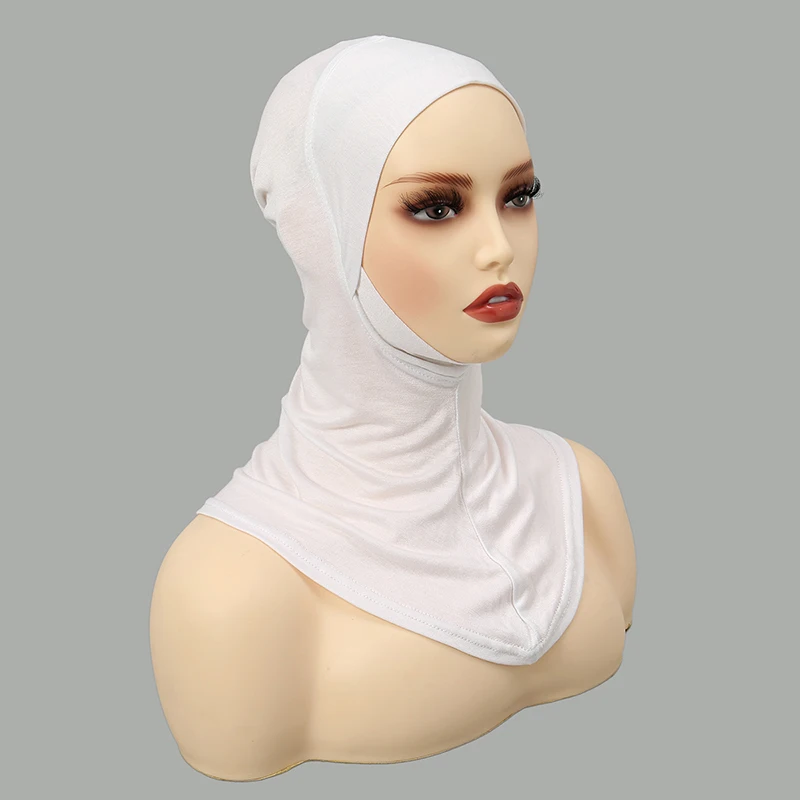 Ramadan Islamic Muslim Underscarf Women Cotton Hijab Head Scarves Muslim Women Scarf Turbans Head For Woman Hijabs Caps Hat