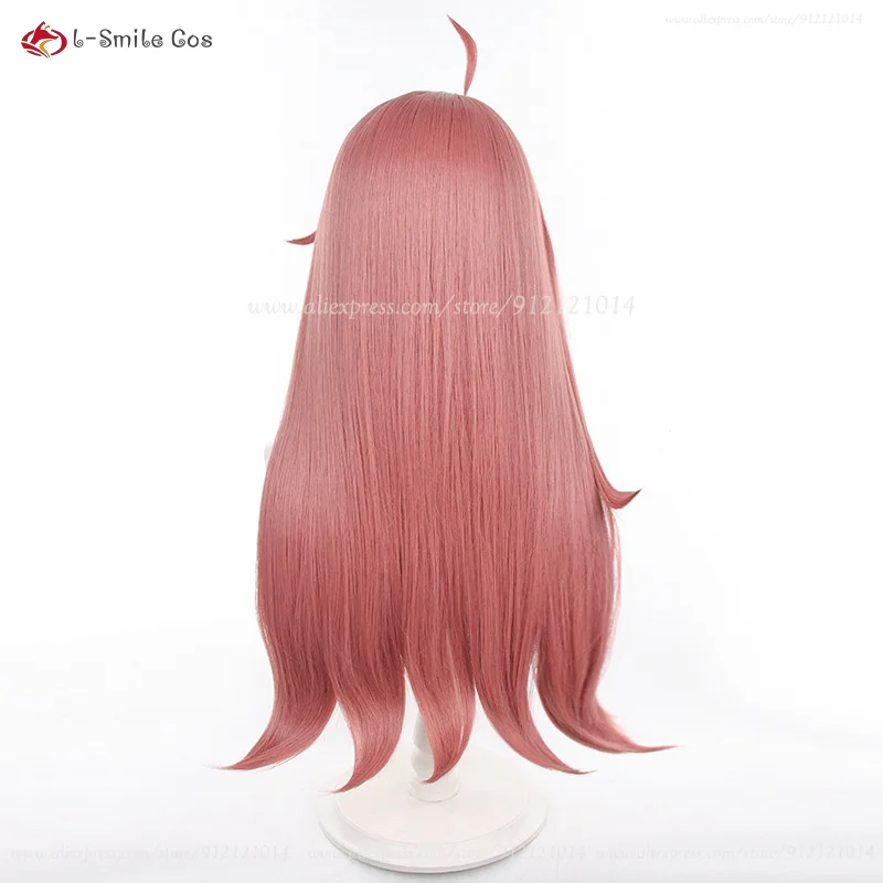 Game Clervie Cosplay Wig 70cm Long Simulated Scalp Wig Heat Resistant Synthetic Hair Halloween Women Wigs + Wig Cap