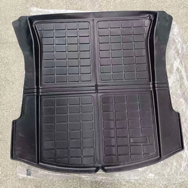 TPE Cross-Shaped Upper Cargo Liner for Tesla 2021-2023 Model 3 – Top Trunk Mat