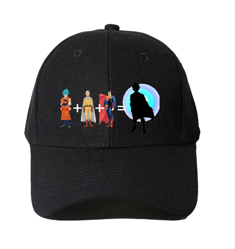 Unisex Baseball Cap Teenagers Hip Hop Snapback Sport cap Boys Girls Sun Hat For anime one punch man  Cartoon New Gift