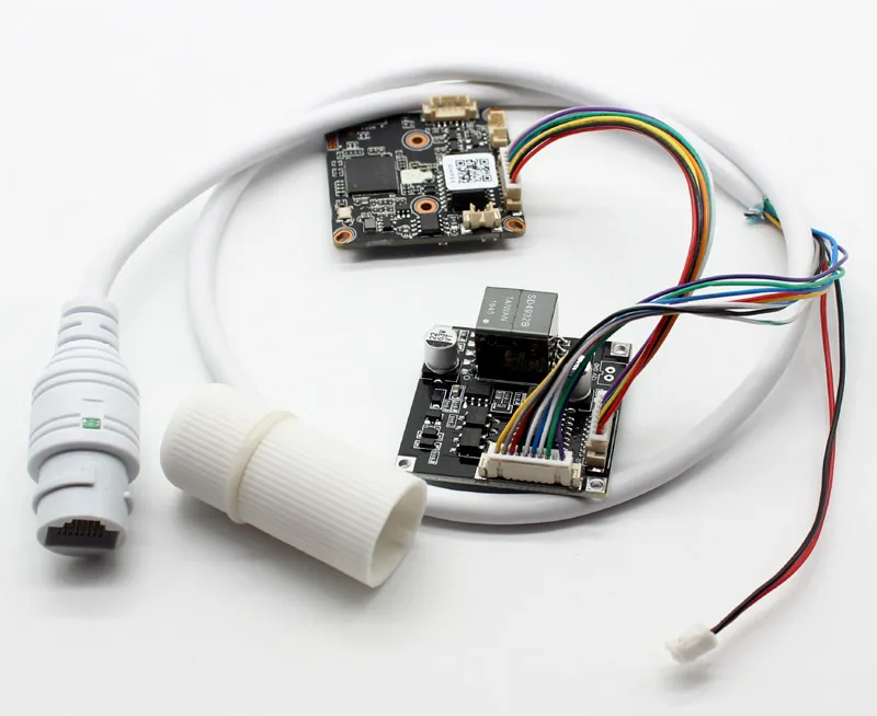 ‌IEEE802.3af POE Module Board with 1500V Isolation,Dual-Mode Power Supply (End-span/Mid-span)for CCTV Cameras (12V DC）
