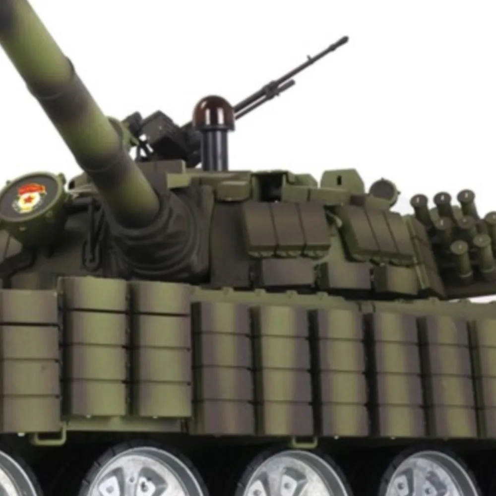 

Pro Ver Heng Long T72 RC Battle Tank 1/16 RTR 7.0 Mainboard 3939 Armor Metal Tracks Wheel Wireless Tank Army Toucan Car TH20574