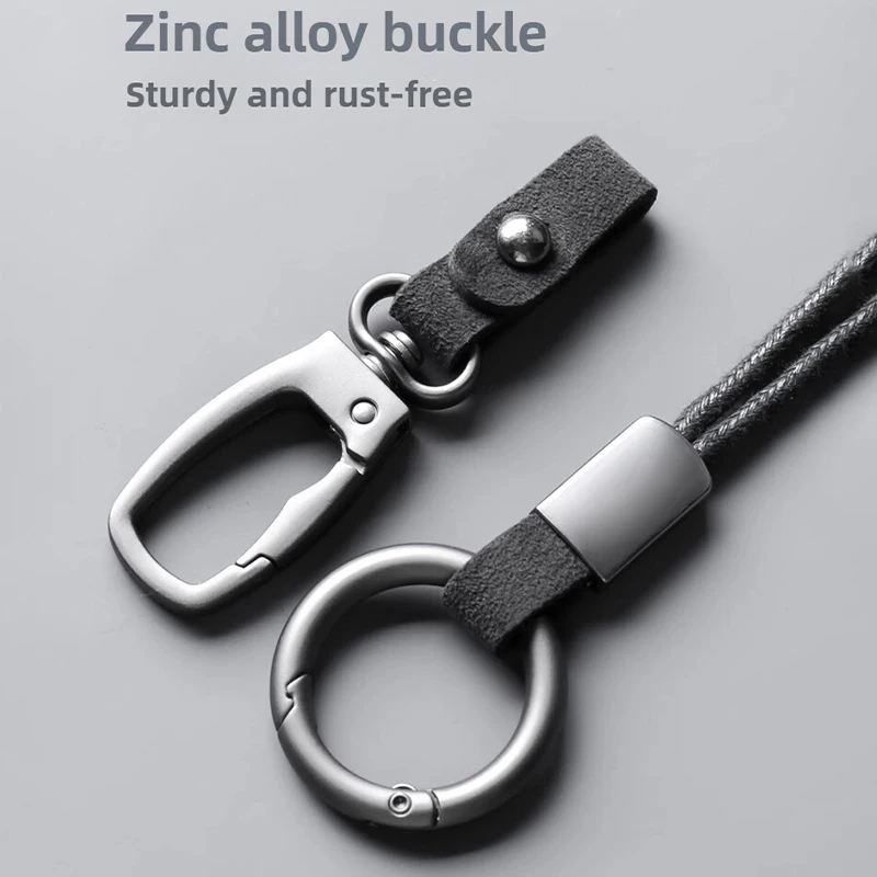 Tragbarer Echtleder-Autokartenhalter mit NFC-Funktion, Mini-Führerscheinhülle, NFC-PVC-Kartenhülle, Klappbare Wildleder-Schutzhülle, Auto-Zubehör – Detail 11
